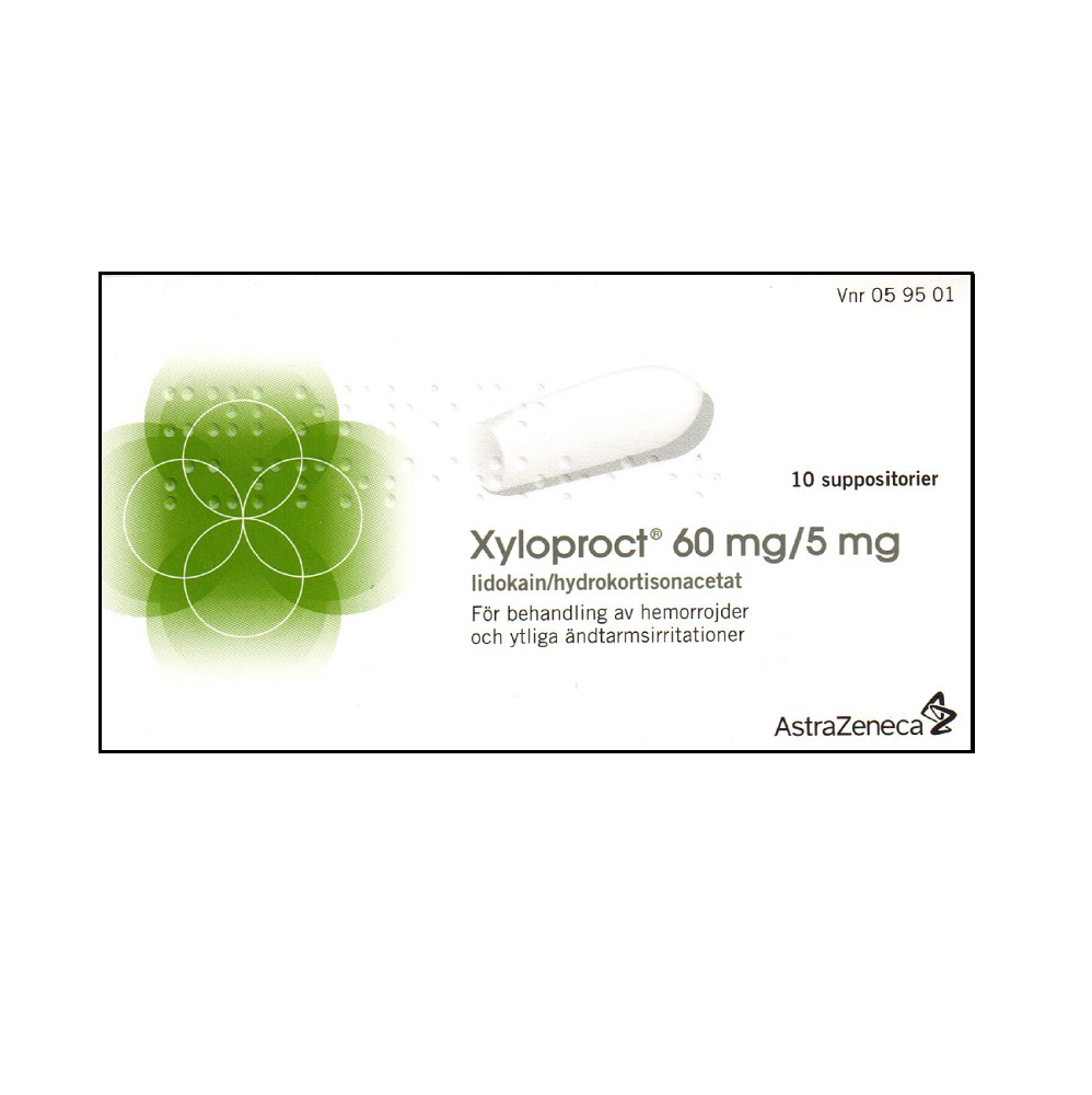 Xyloproct Mg G Suppositorier Aposve Se